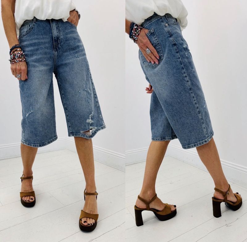 Bermuda Jean déchiré