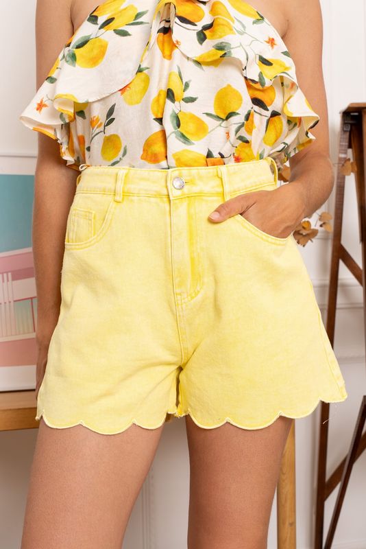 Short - Vague Jaune