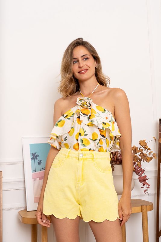 Short - Vague Jaune