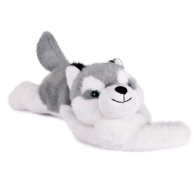 Peluche lestée Chien Husky - 50 cm- Podcoll