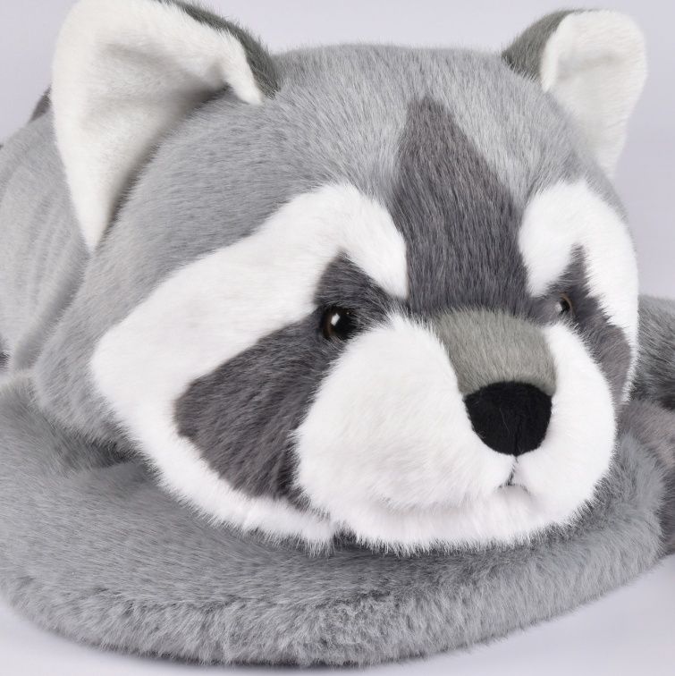 Peluche lestée - Raton Laveur 75cm - Podcoll