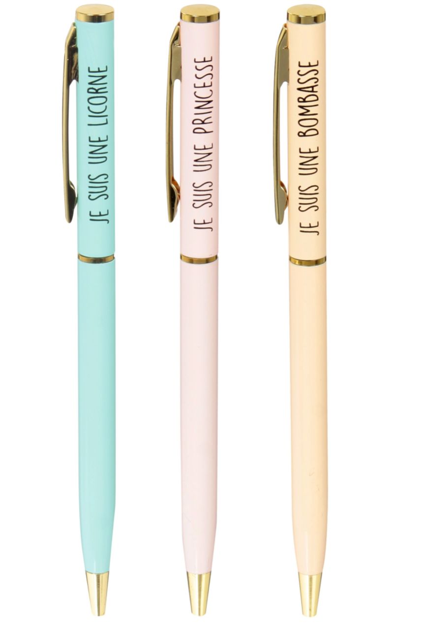 Coffret de 3 stylos