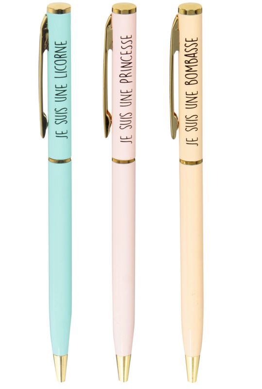 Coffret de 3 stylos