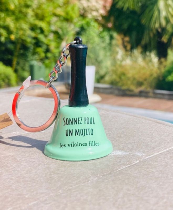 Porte-clés - Clochette Mojito