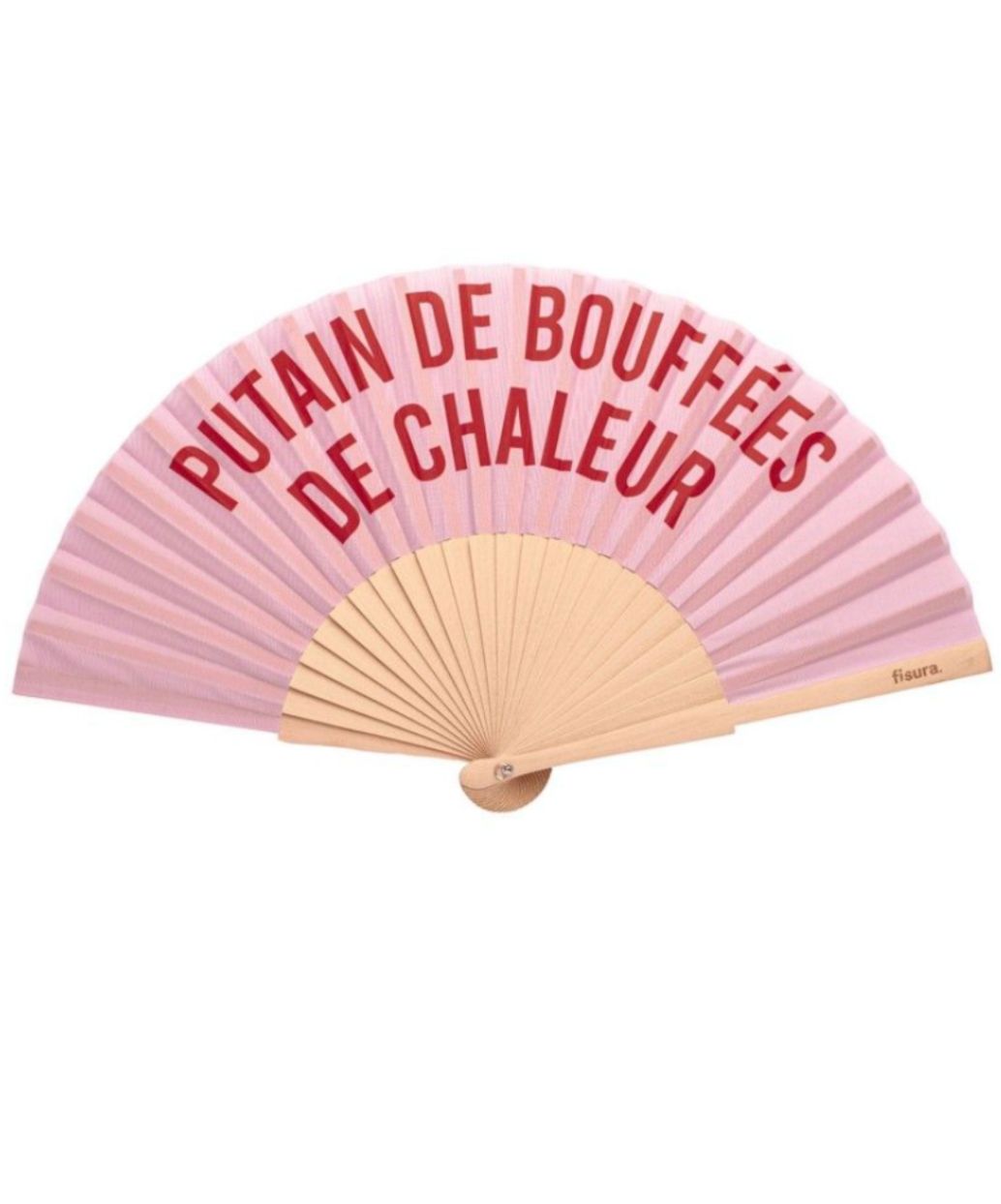 Eventail - P***** de bouffées de chaleur Rose
