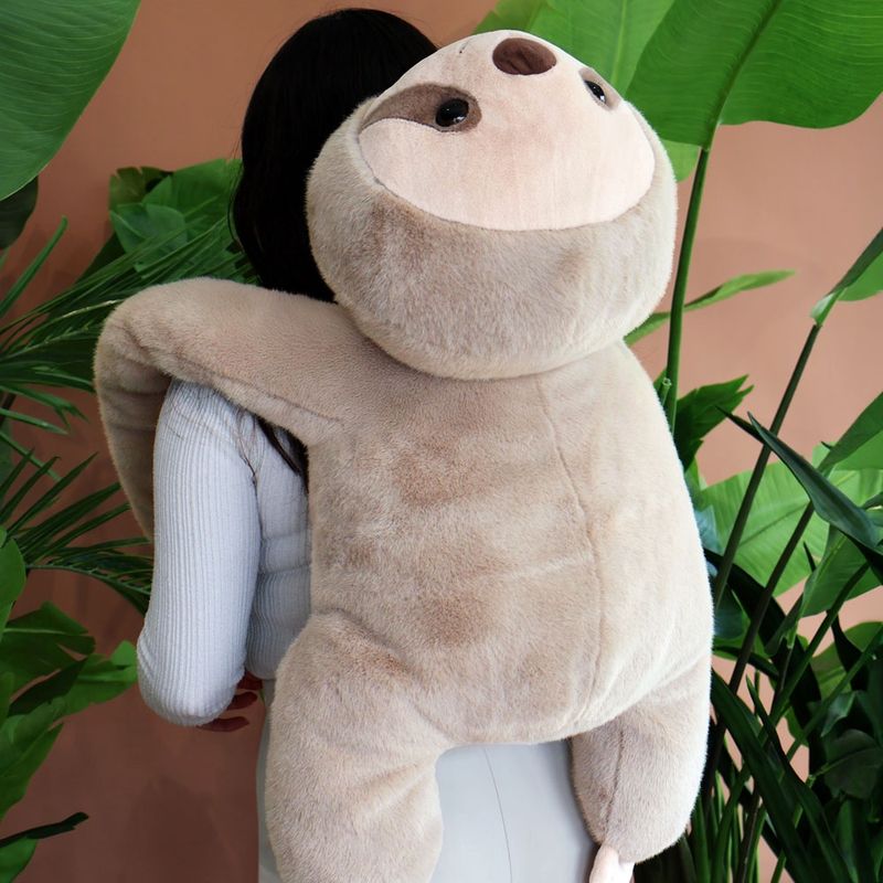 Peluche lestée Paresseux - 100 cm - Podcoll