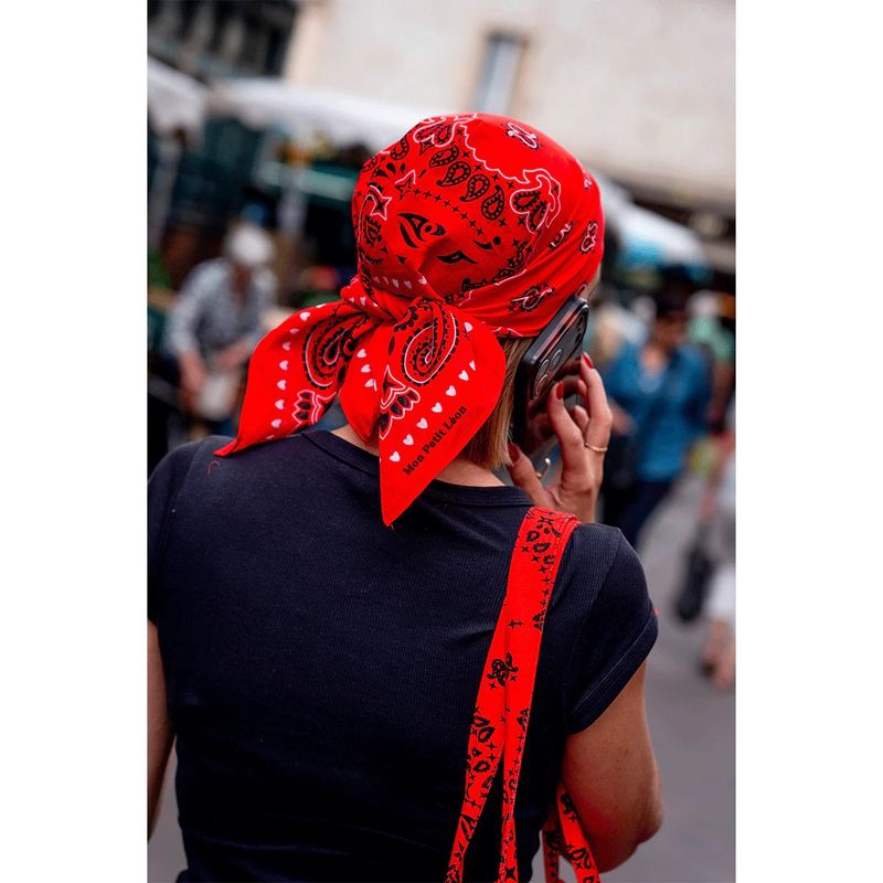 Petit Foulard - Bandana Rouge