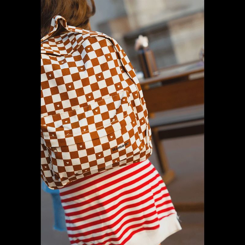 Sac à dos - Damier Coeur