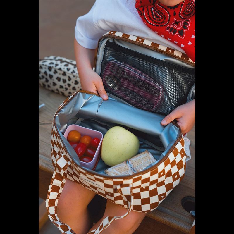 Lunch Bag isotherme - Damier Coeur