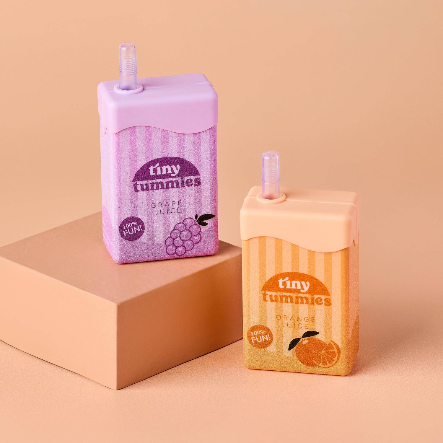 Duo de boîtes de jus