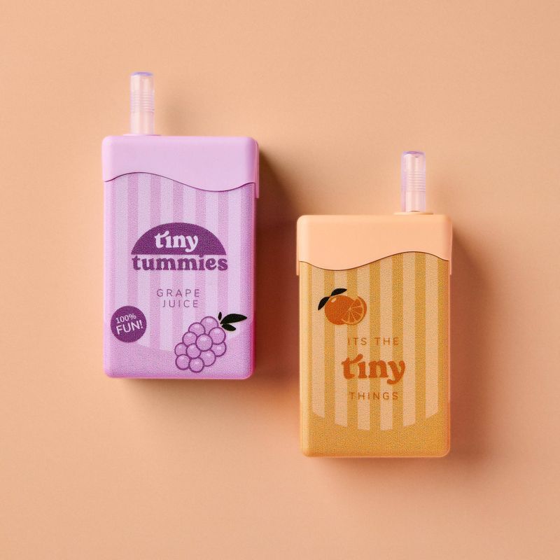 Duo de boîtes de jus