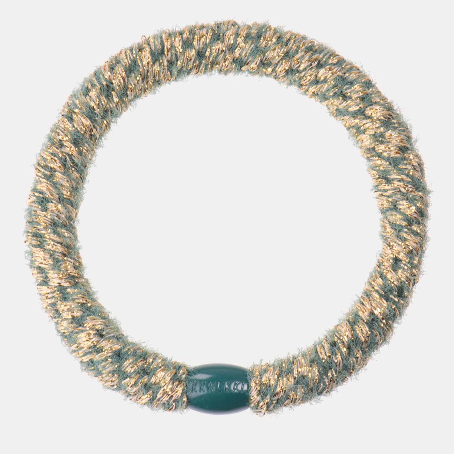 KKNEKKI - Velvet glitter Forrest green