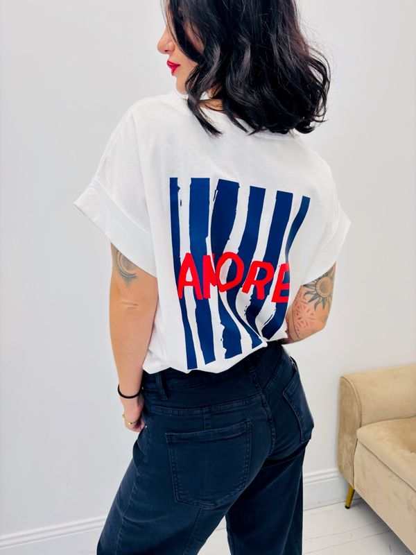 T-shirt à motif - Amore