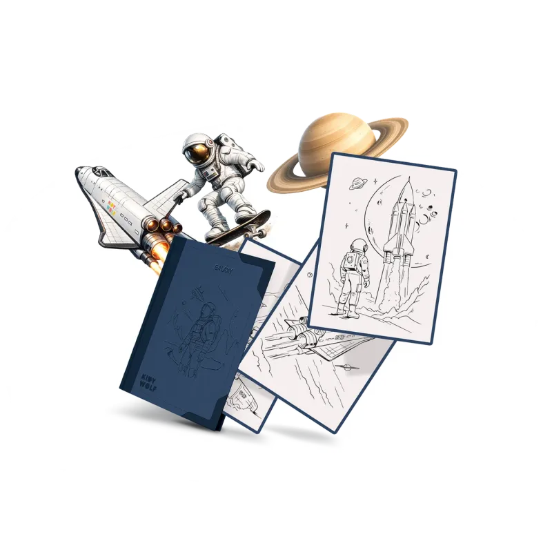 Recharge de Dessins KDRAW-PAD - Galaxy