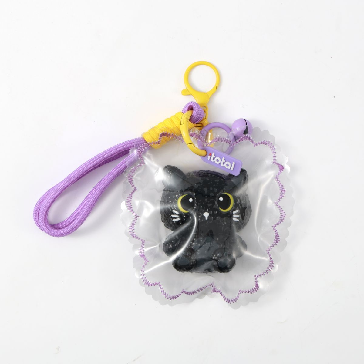 Porte-clés Jelly Pop - Chat noir