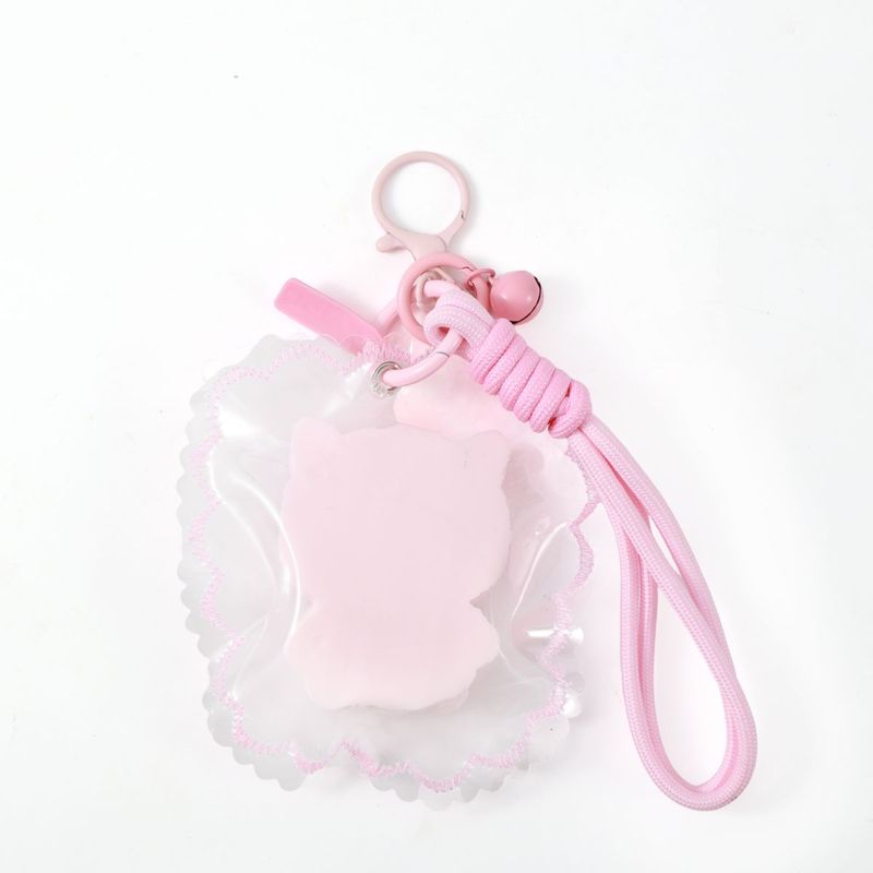 Porte-clés Jelly Pop - Chat rose