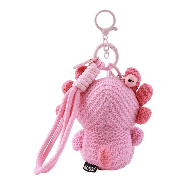 Porte-clés au crochet - Axolotl