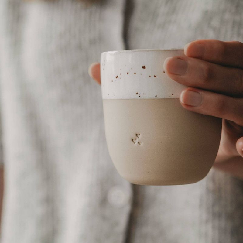 Mini mug - Petits cœurs