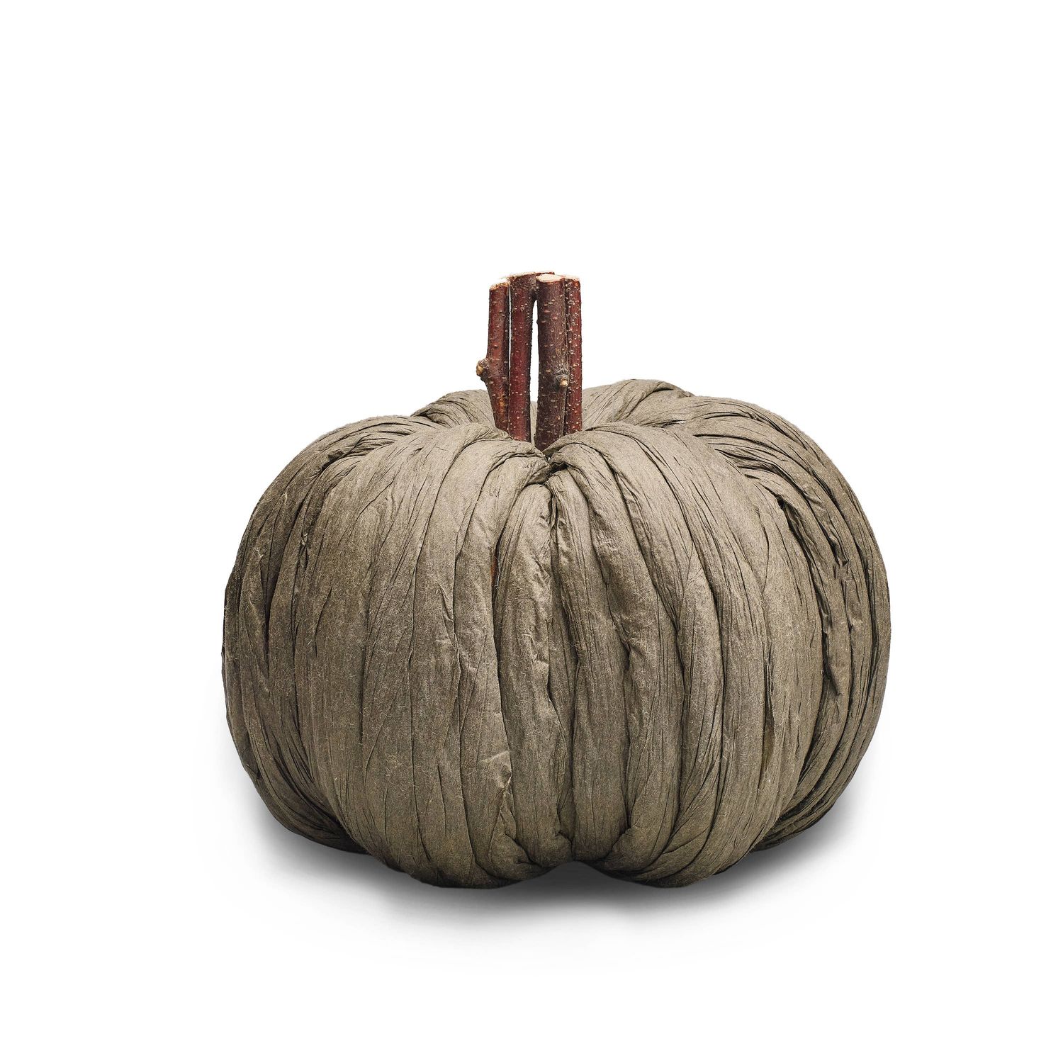Petite citrouille en papier charbon