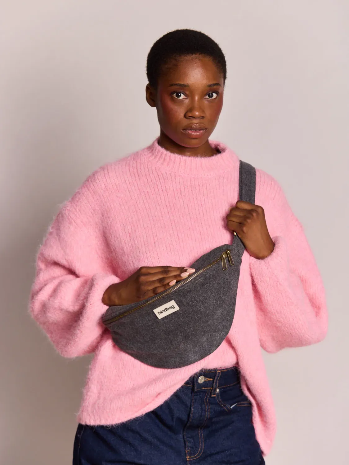 Banane Sasha - Denim gris foncé