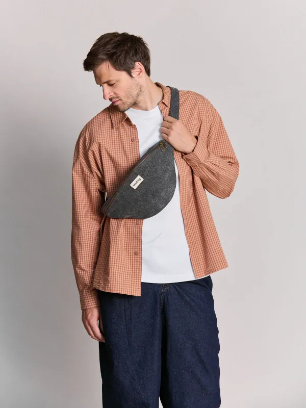 Banane Sasha - Denim gris foncé