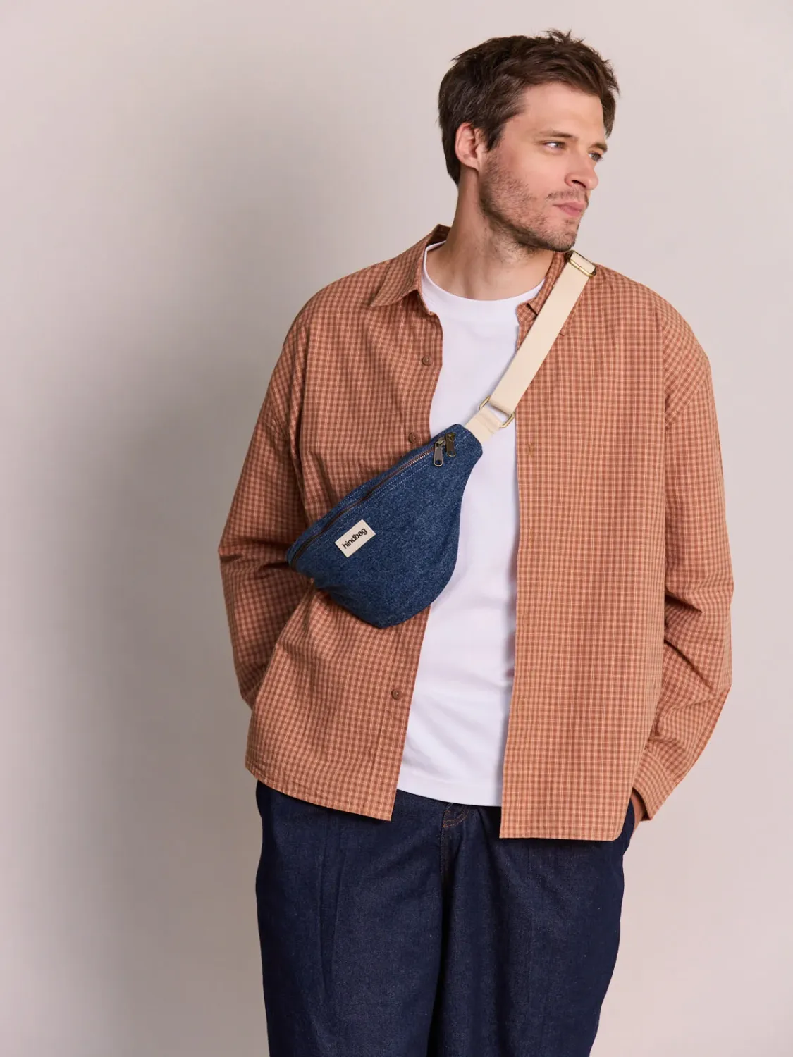 Banane Olivia - Denim bleu foncé