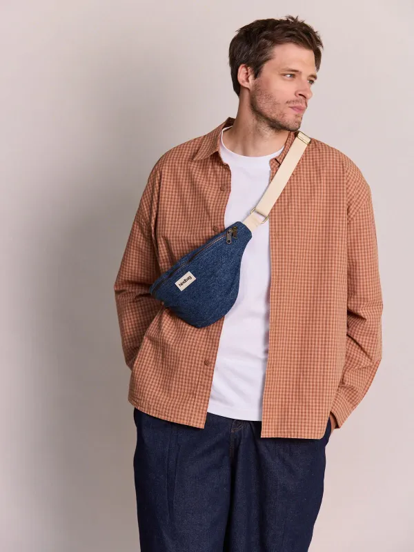 Banane Olivia - Denim bleu foncé