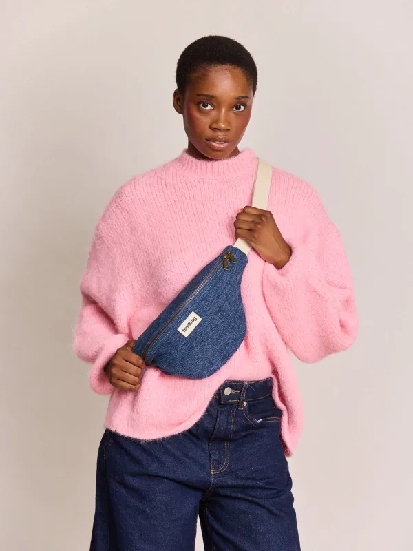 Banane Olivia - Denim bleu foncé