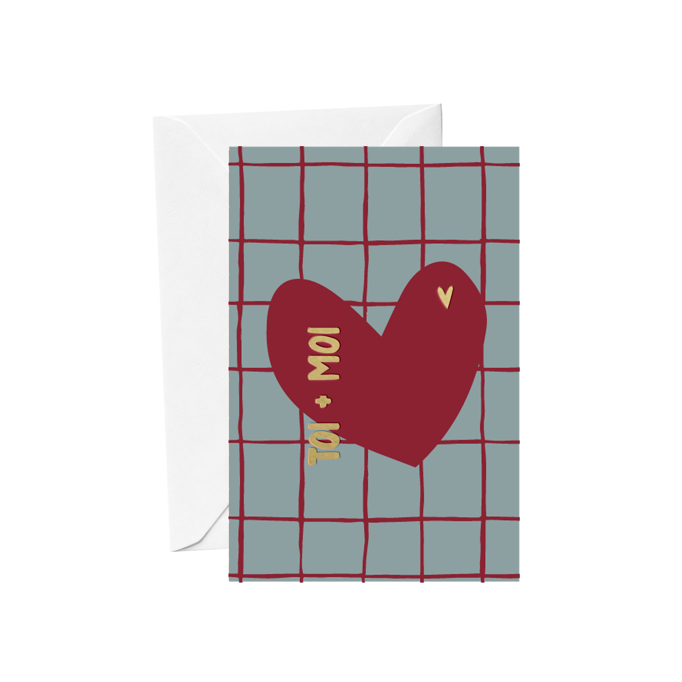 Carte postale - Toi + Moi