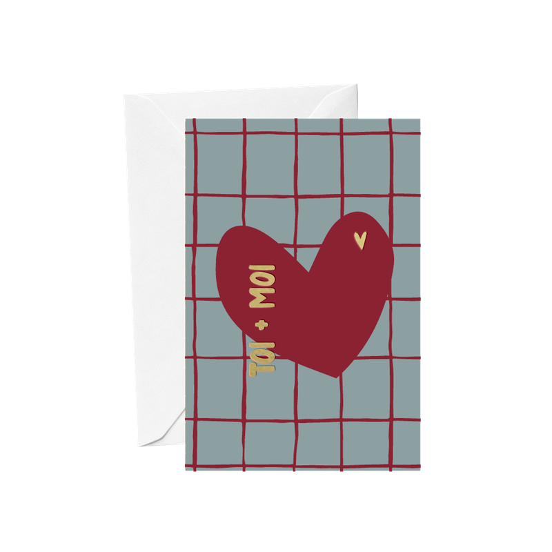 Carte postale - Toi + Moi