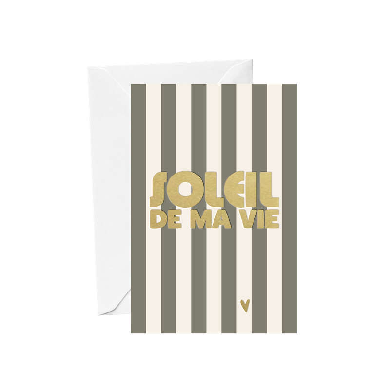 Carte postale - Soleil de ma vie