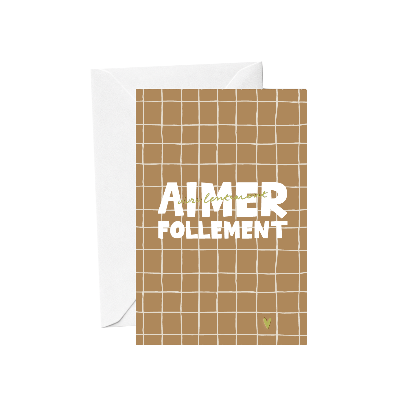 Carte postale - Aimer follement