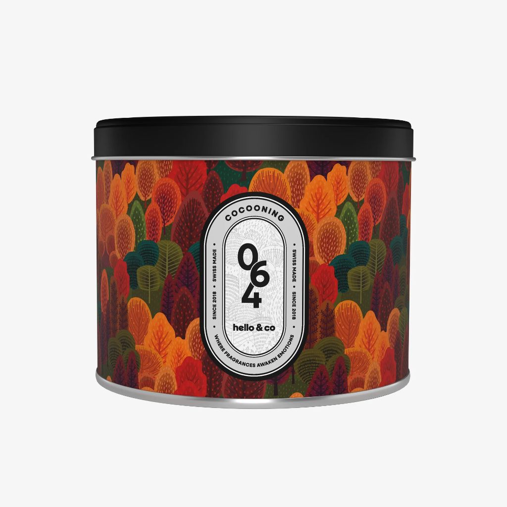 Bougie Hello Candle - N°64 Cocooning, Format: 500ml (3mèches)
