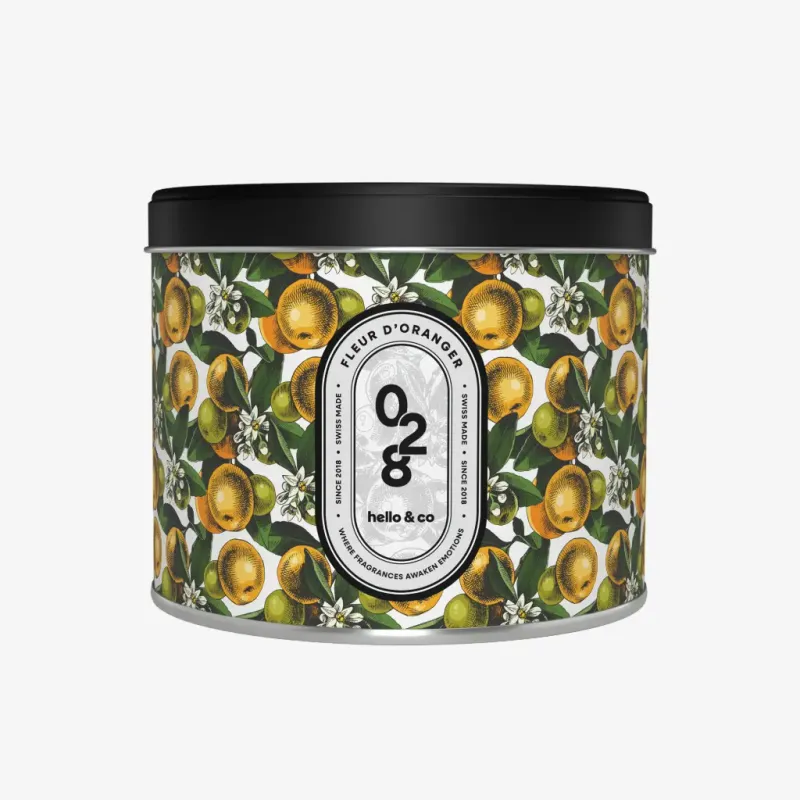 Bougie Hello Candle - N°28 Fleur d'Oranger