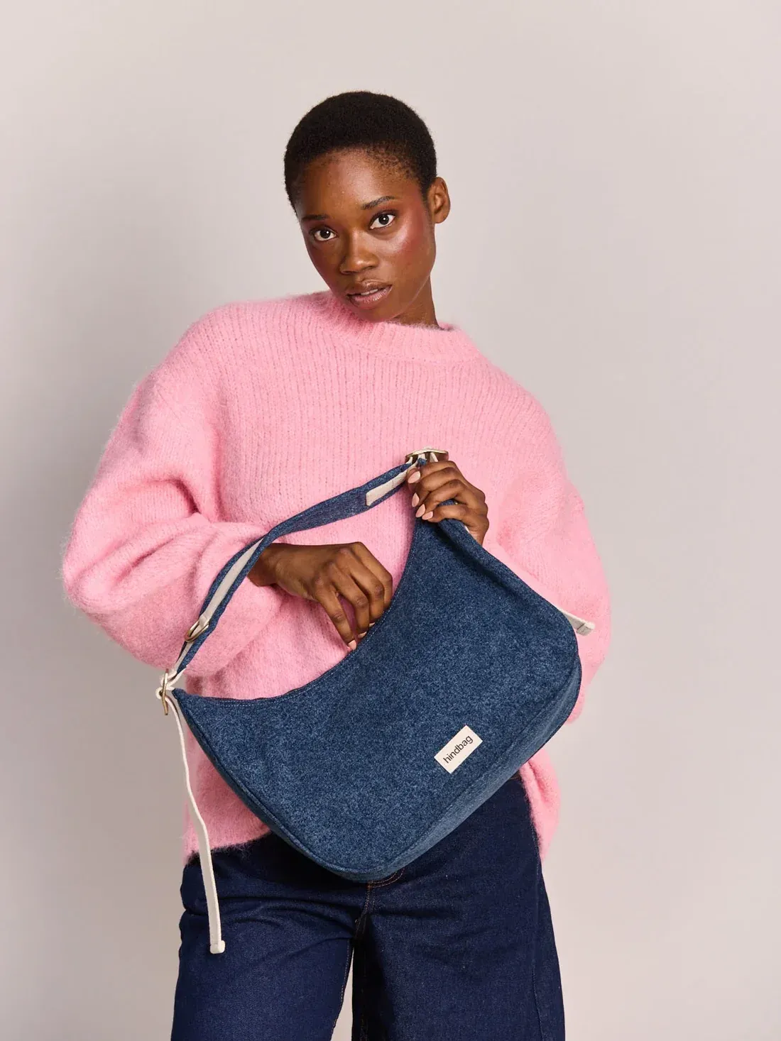 Sac à main Bianca - Demin Bleu foncé