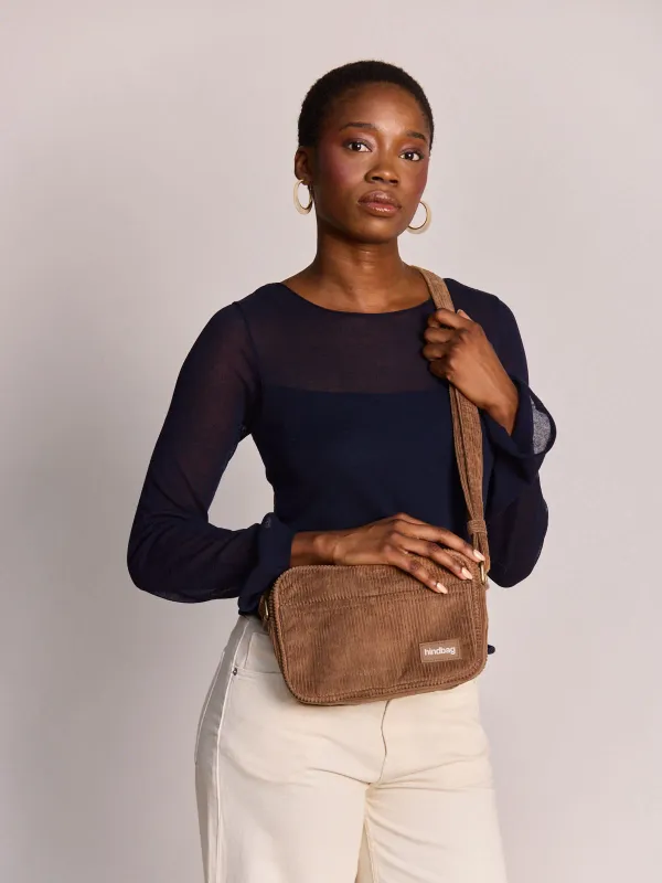 Sac bandoulière Nino - Velours macchiato