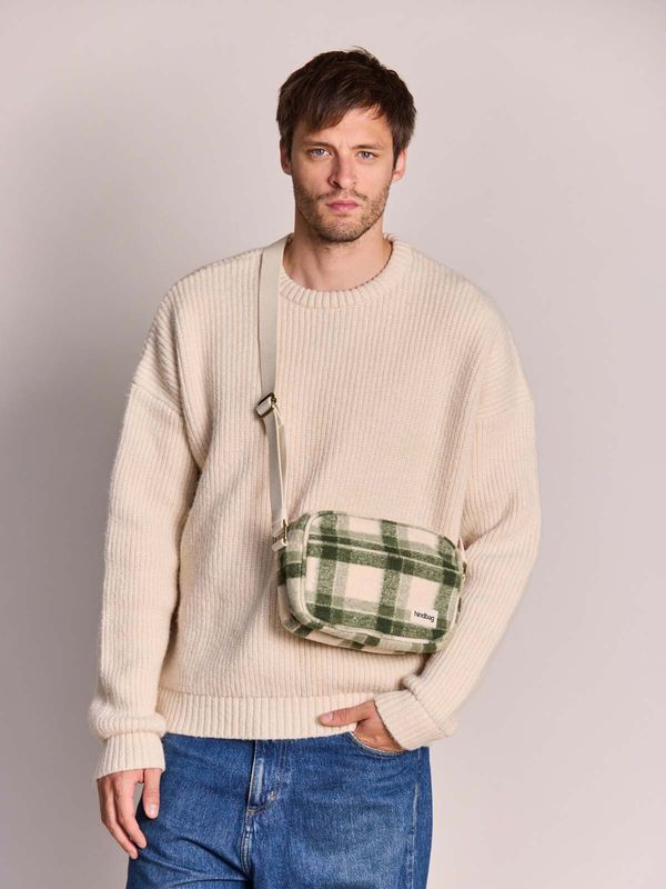 Sac bandoulière Nino - Tartan vert