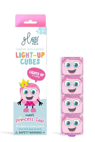 Cubes lumineux - Ida - Rose