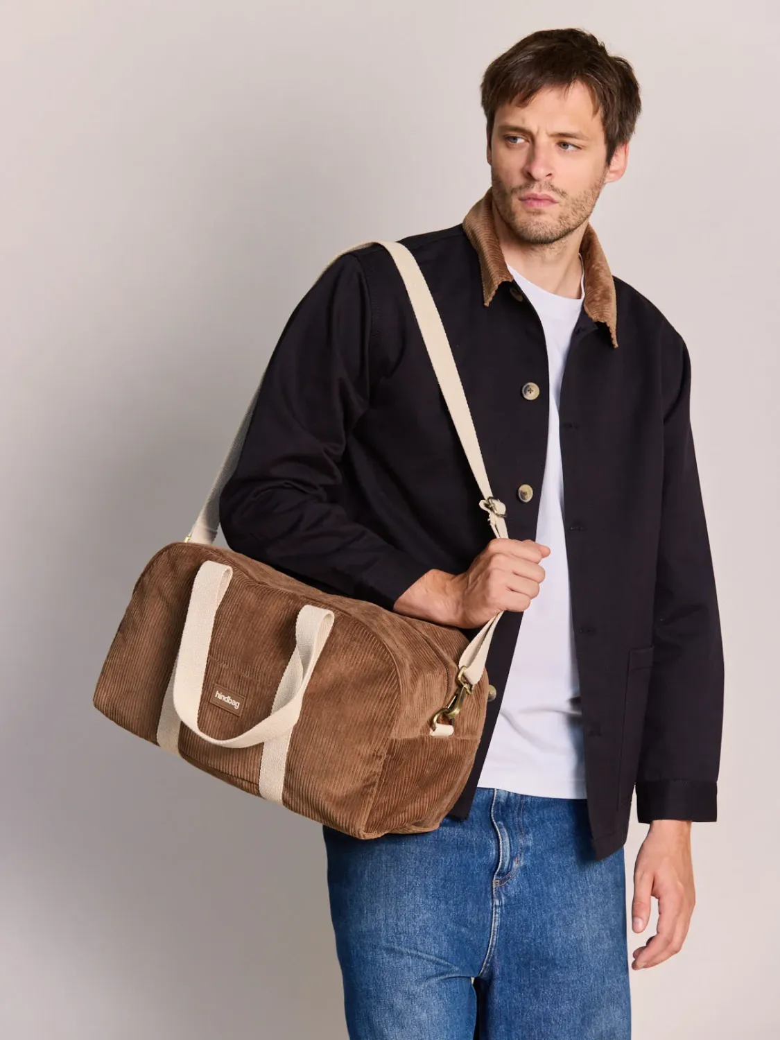 Sac week-end Charlie - Velours macchiato