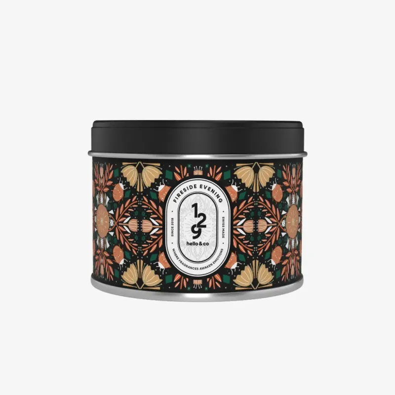 Bougie Hello Candle - N°129 Fireside Evening