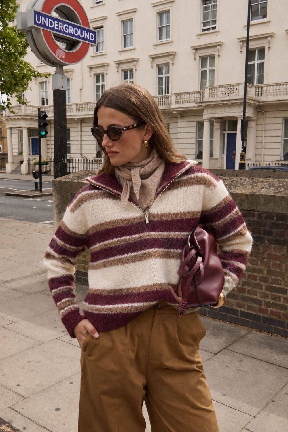 Pull - Mélusine, Couleur: Bordeaux