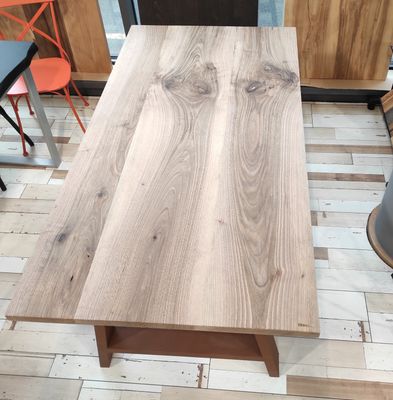 ENCIMERA NOGAL CANTEADA