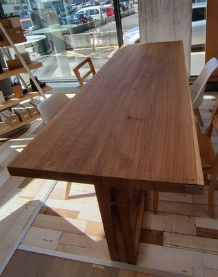 ENCIMERA CANTEADA ROBLE TABACO