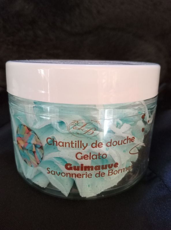 Chantilly de douche
