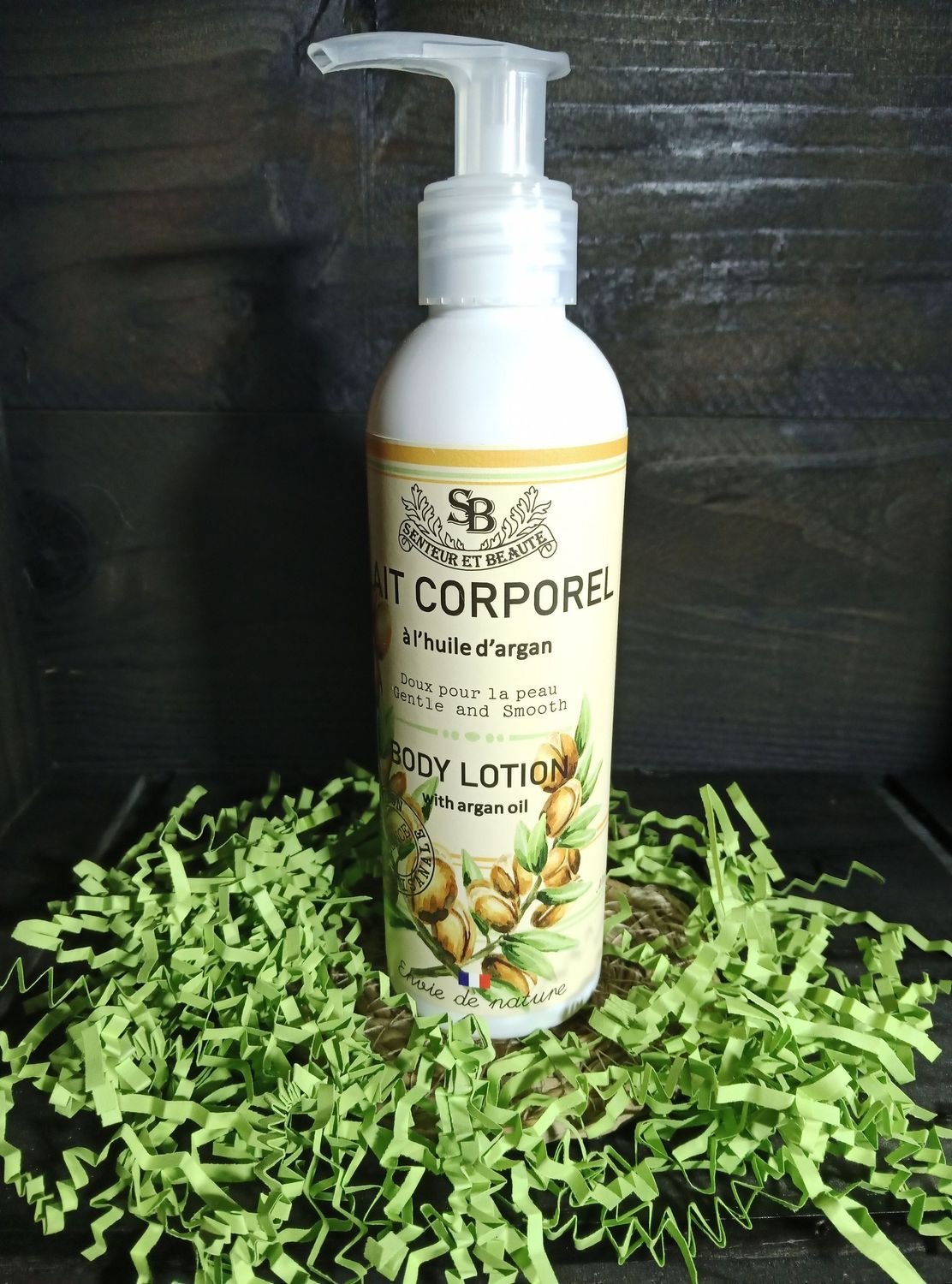 Lait pour le corp huile argan