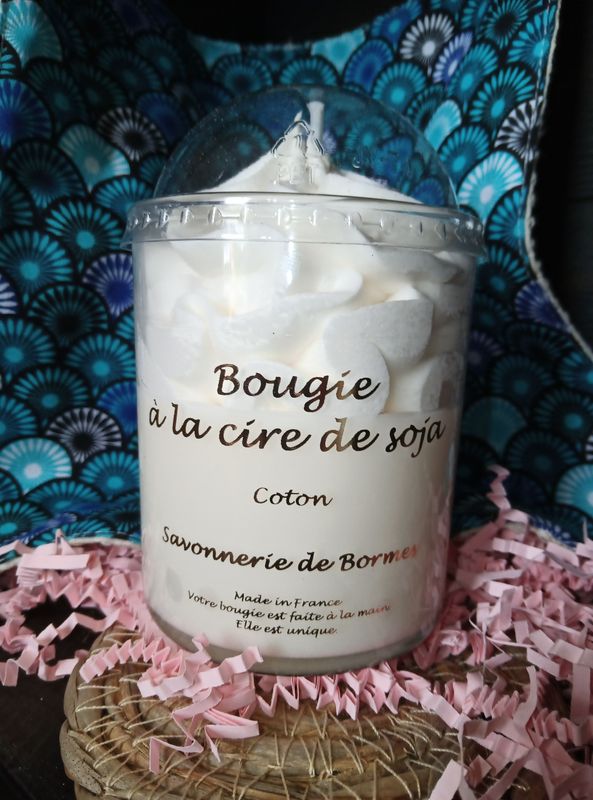 Bougie pâtissière coton