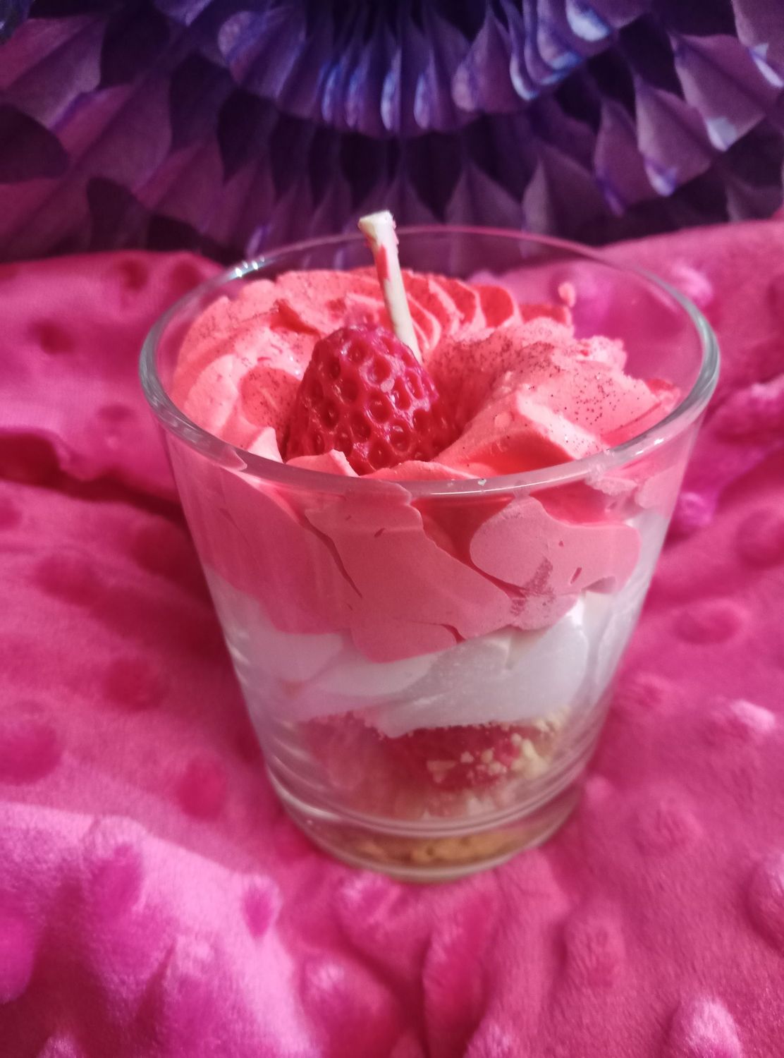 Bougie Fraise des bois