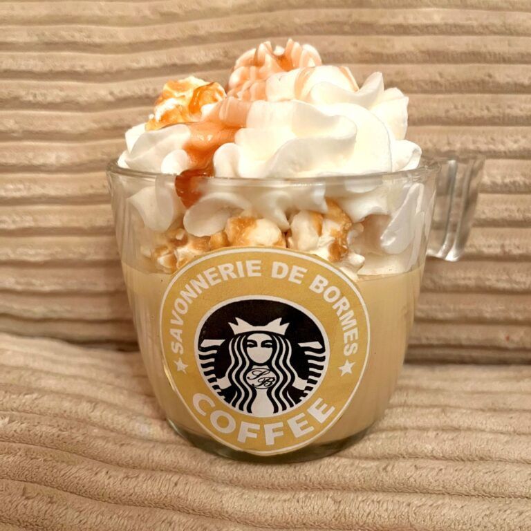 Bougie tasse pop corn