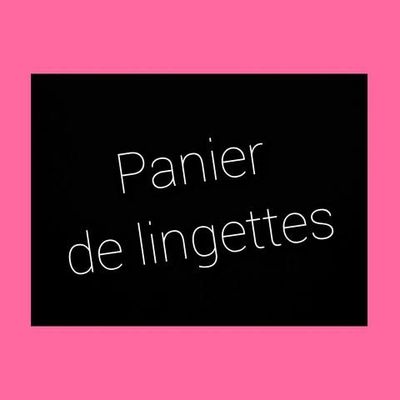 Panier de lingette
