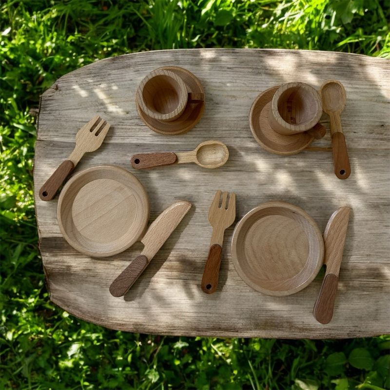 VALISE DINETTE EN BOIS